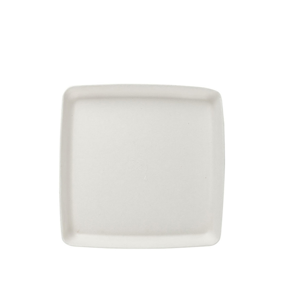 Natural Tableware Basics Range Sqare Dish Shallow Carton 300 - Epicure