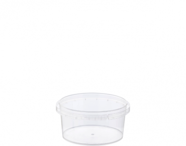 Locksafe' Small Round Tamper Evident Containers, 160 ml - Castaway