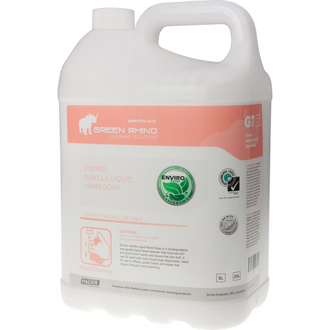 Liquid Hand Soap Vanilla Enviro - Green Rhino