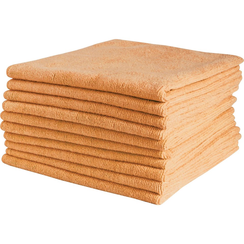 Filta Commercial Microfibre Cloth ORANGE 40cm X 40cm, Carton 200 - Filta