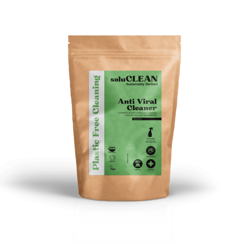 Anti-Viral Cleaner Soluble Sachets Pack 10 (1 Sachet = 750ml) - soluCLEAN
