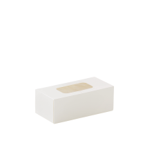 Ctn Bl 2pk Win Donut White 198 x 98 x 70   - Detpak