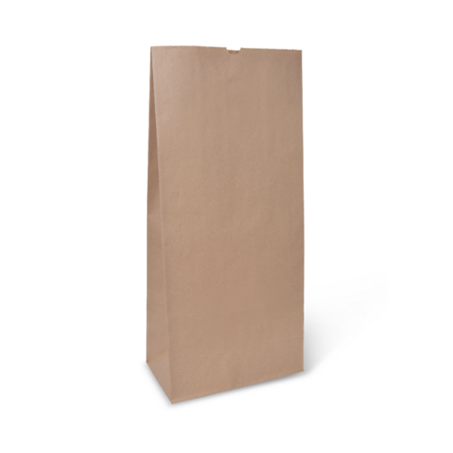 #6 Heavyweight SOS Bag (100gsm) Brown 470 x 255 x 140 - Detpak
