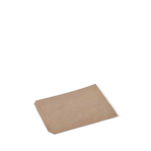 #1 Flat Bag Brown 187 x 137 - Detpak