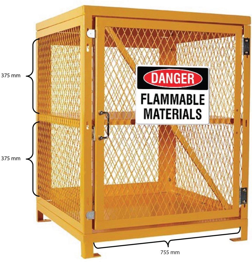 HazBox Aerosol Cage - 200 Cans