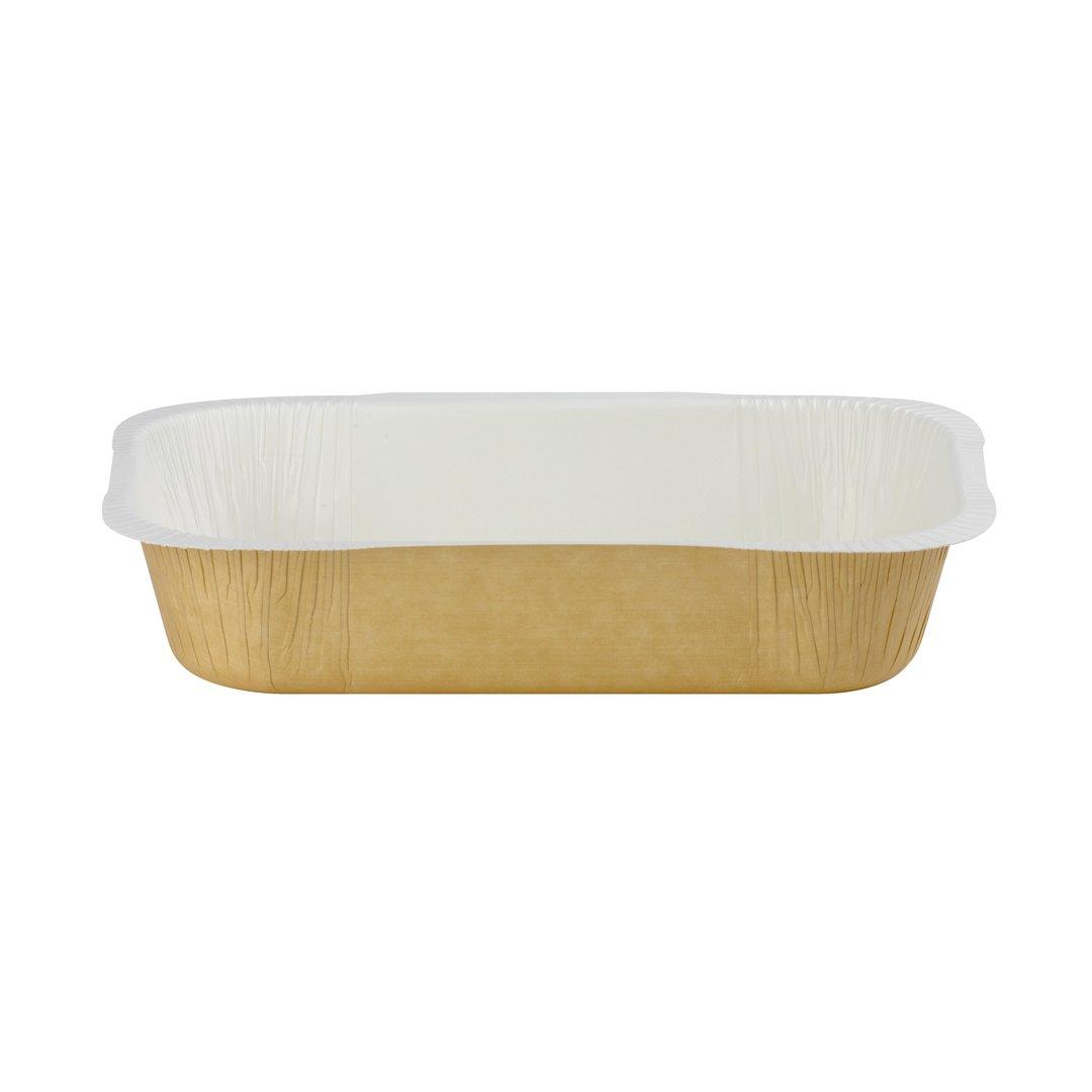 Paperboard Dualpak Eco Deep Oblong Kraft 1000ml - Confoil