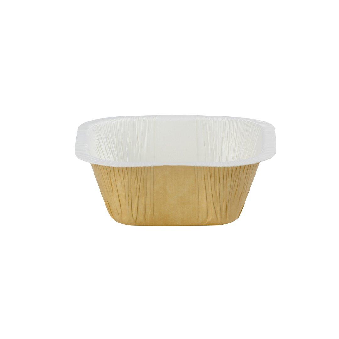 Paperboard Dualpak Eco Square Kraft 295ml - Confoil