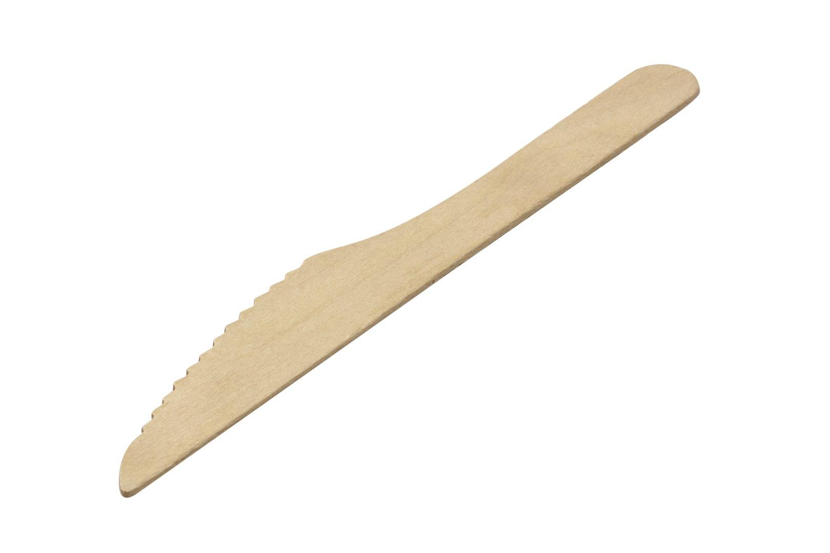 Wooden Cutlery Knife Unbranded - Green Choice