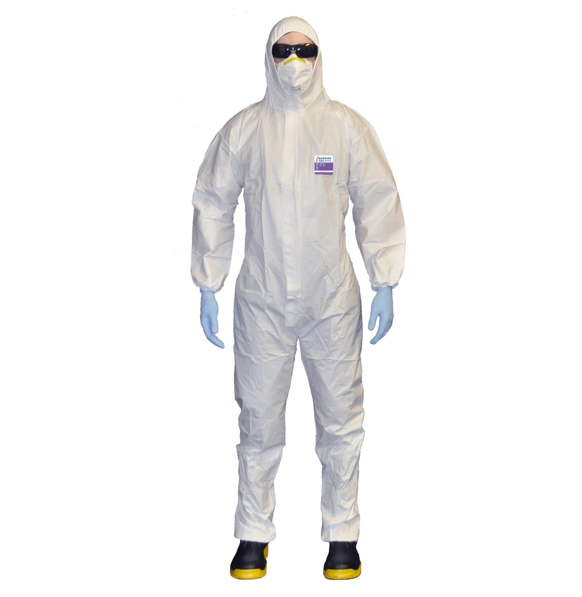 Disp Coveralls Barrier-Tec 2000B, Microporus, Brea-Size Xl