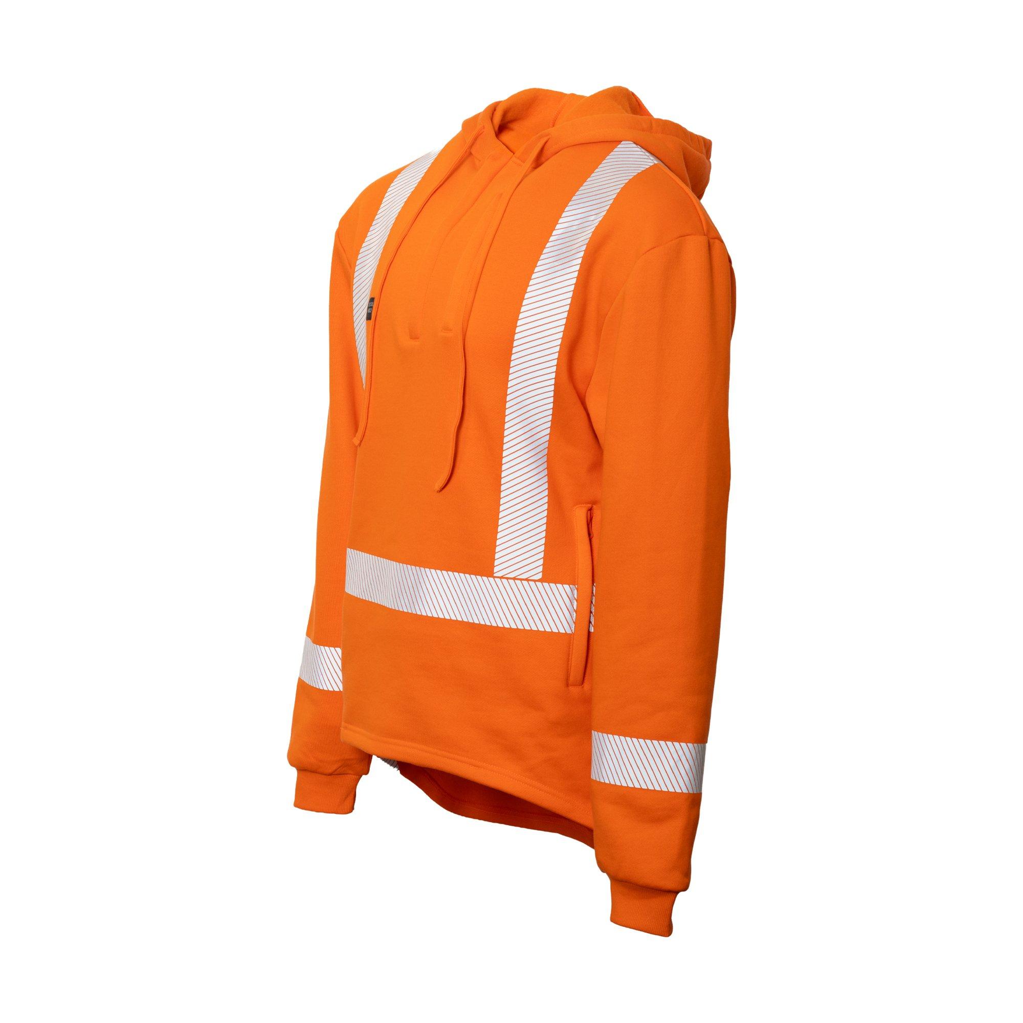 Fr Hoody 410Gsm, Orange Ttmc, 22 Cal-Size 8Xl