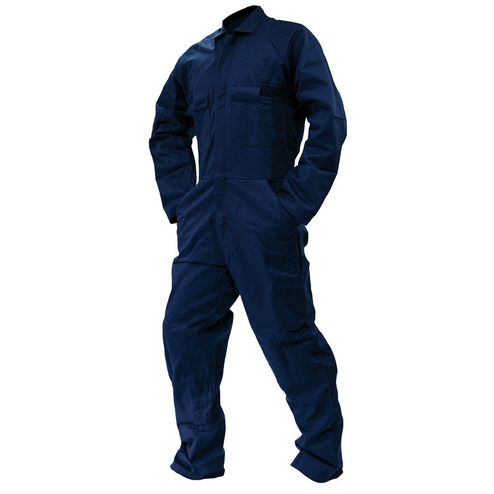 Overall Ls, 300Gsm Cotton, Navy-Size 6