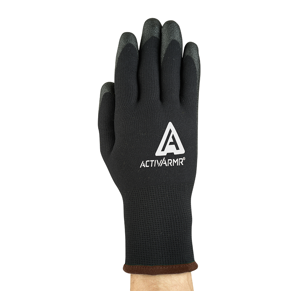 Ansell ActivArmr 97-631 PVC-Coated Cold-Resistant Gloves – Excellent Grip and Dexterity in Low Temperatures - XL
