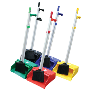 Gala Lobby Dustpan & Brush Set (red) - Filta