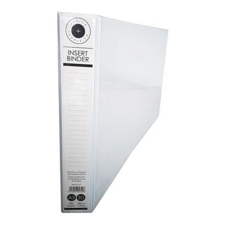 OSC Insert Binder A3 3D Landscape 38mm White - AG