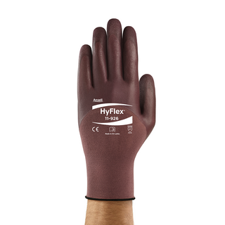 Ansell HyFlex 11-926 Nitrile-coated General Purpose Gloves – Oil-Repellent, Abrasion Resistant - S